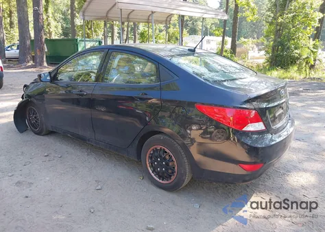 2012 Hyundai Accent Gls z USA, uszkodzony, nr VIN KMHCT4AEXCU056106